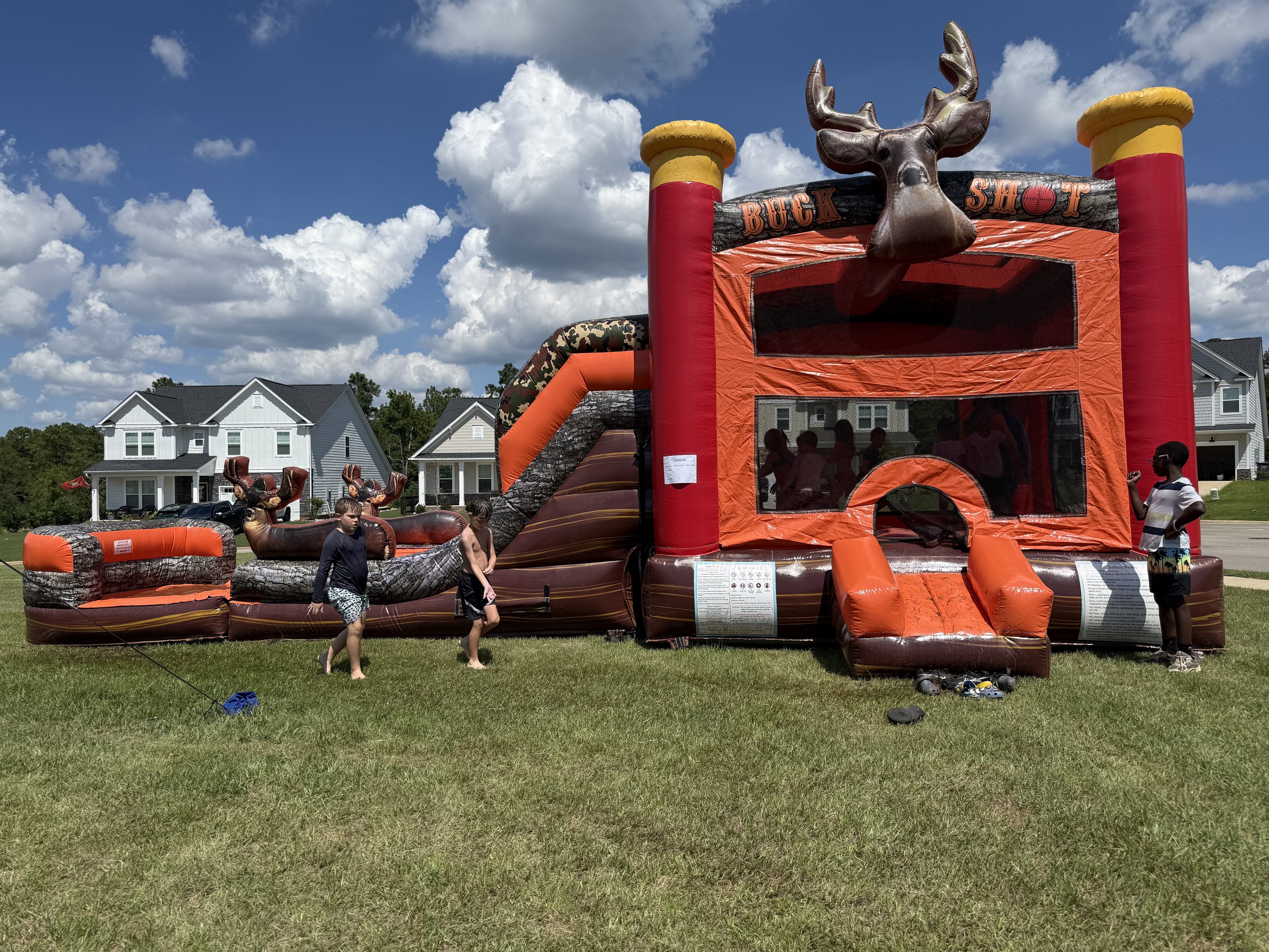 A moment from the August 9 Tavern Hill Block Party